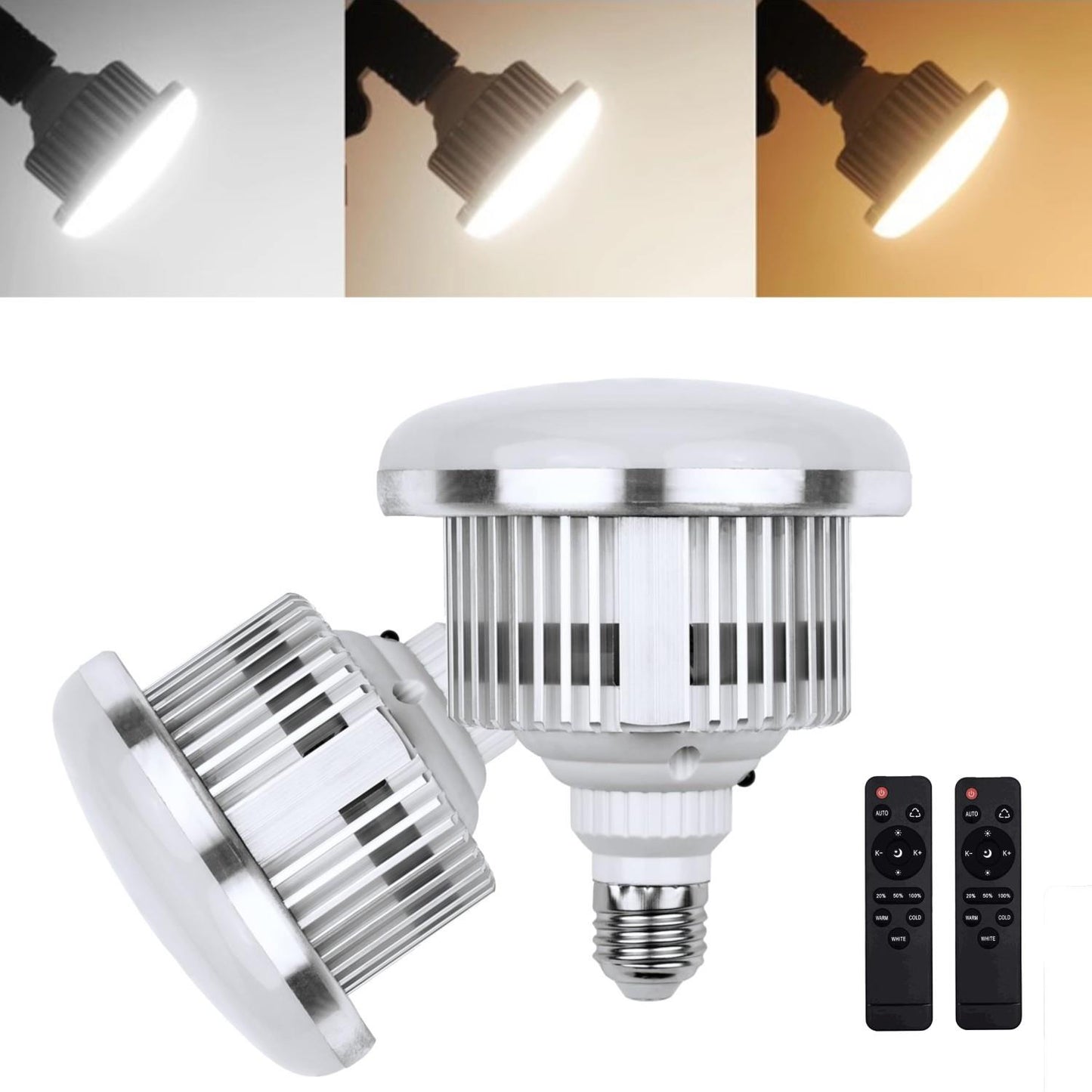 BOLLUMA Background Continuous Lighting Kit - Complete Setup