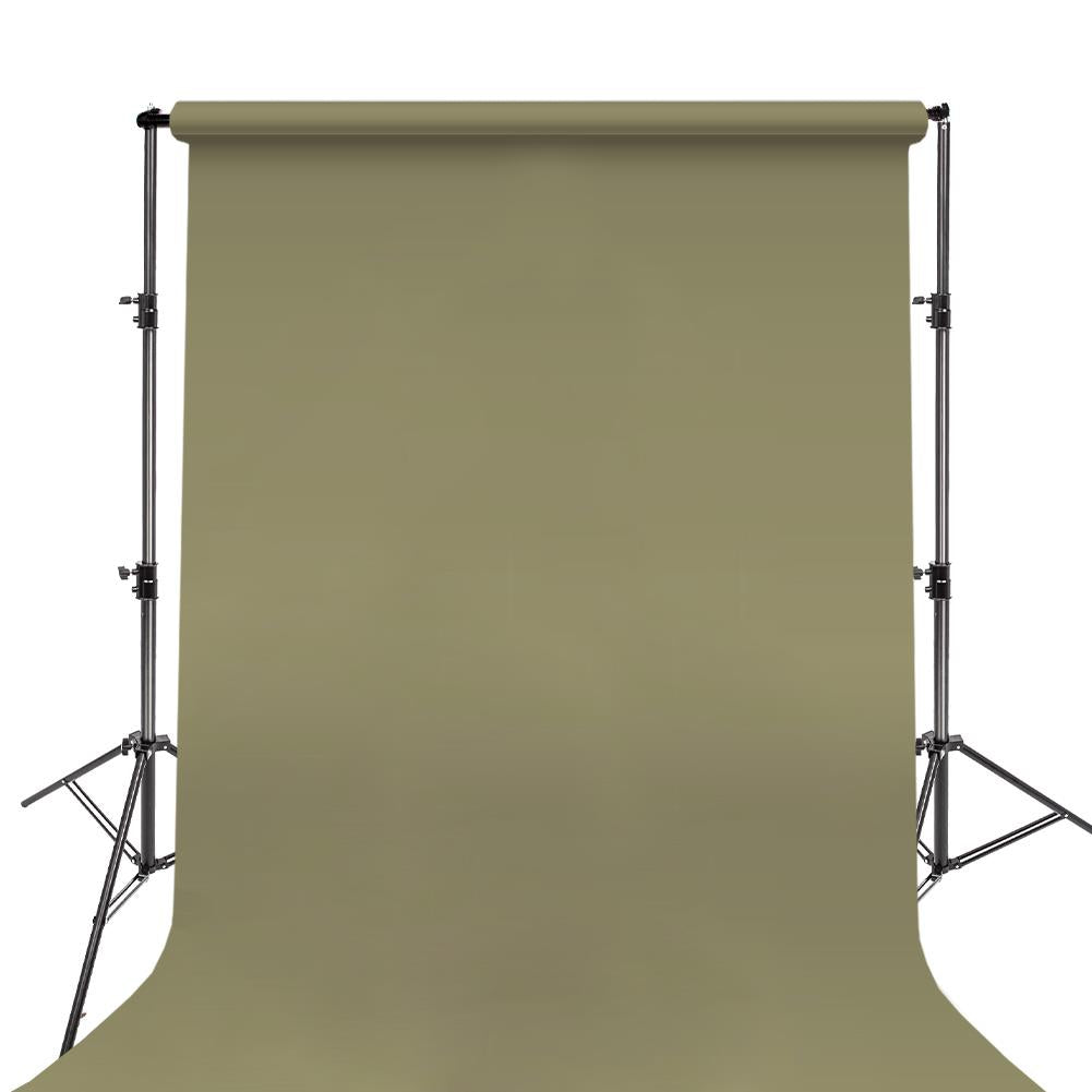 BOLLUMA Leaf Green Paper Backdrop 2.7m x 10m and Stand Included