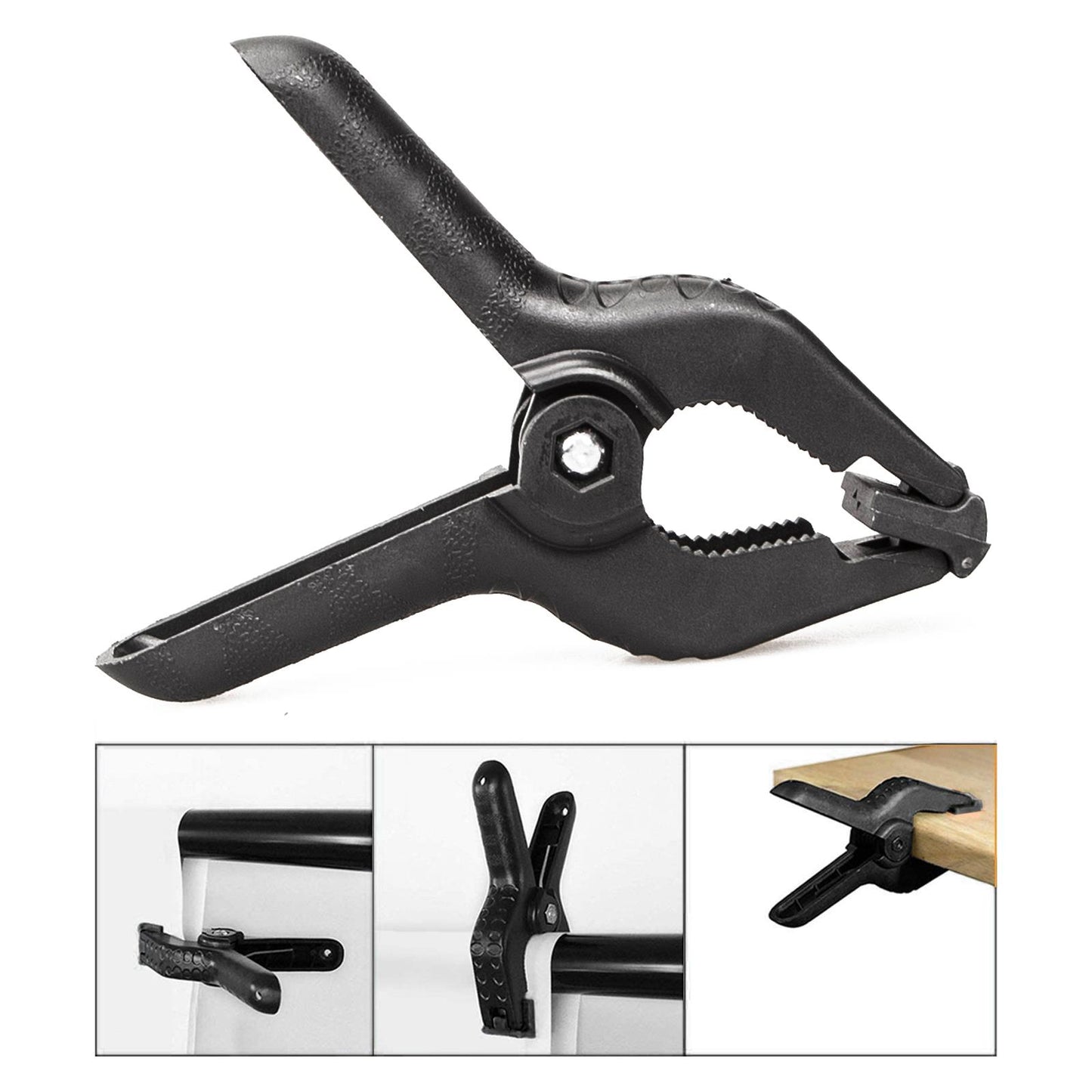 Heavy-Duty Spring Clamps x10