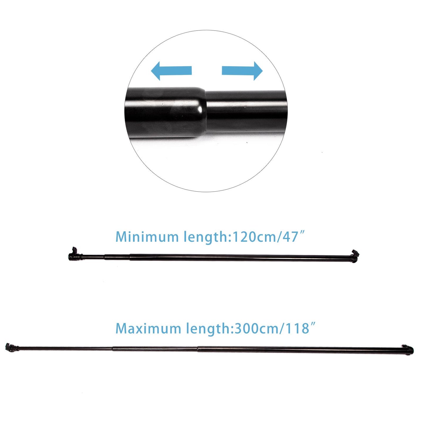 300cm Telescopic Crossbar
