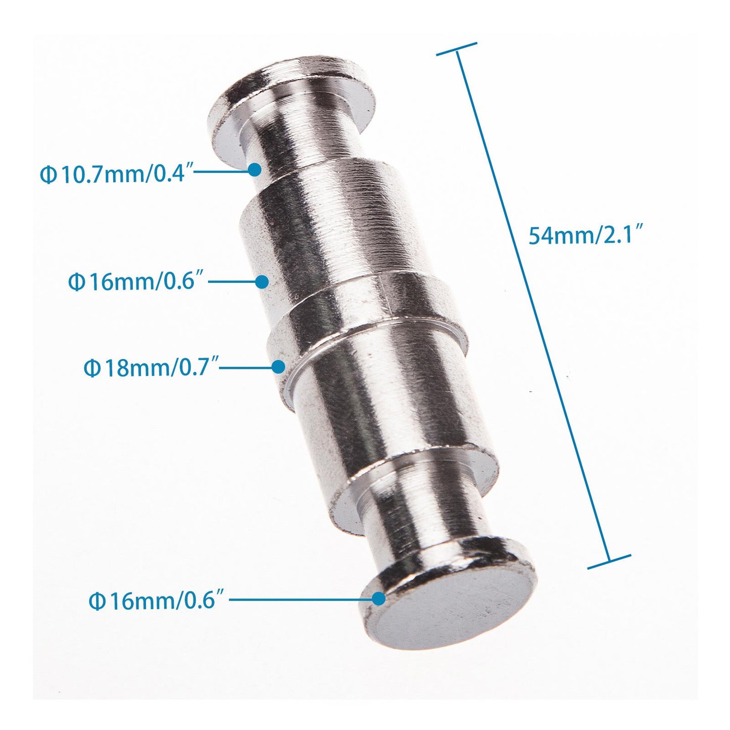 Grip-Head Spigot Adapter for Pantograph Ceiling Rail System