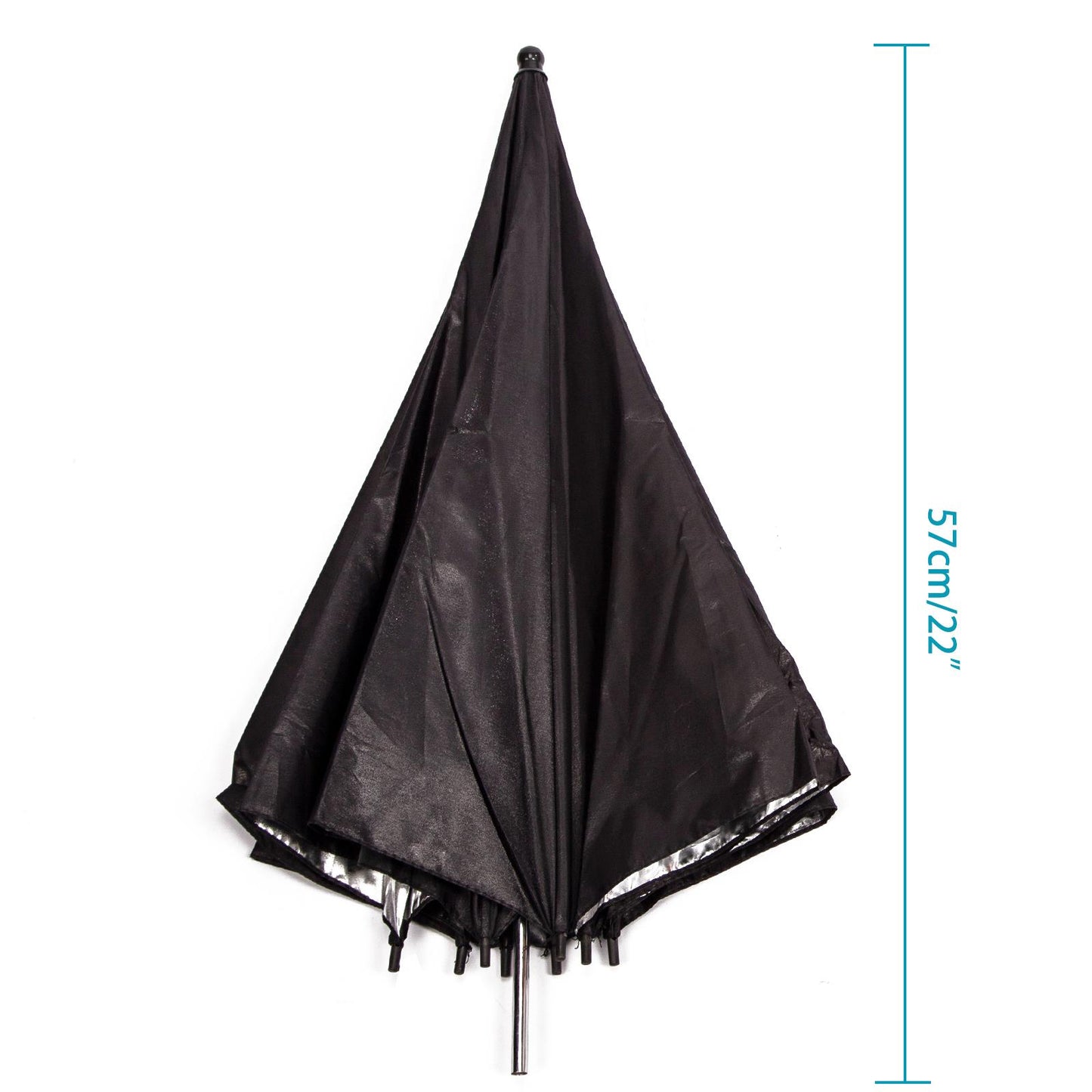 3 x 33" (84cm) Professional Umbrellas, 1x Diffuser, 1x Silver Reflector, 1x Gold Reflector