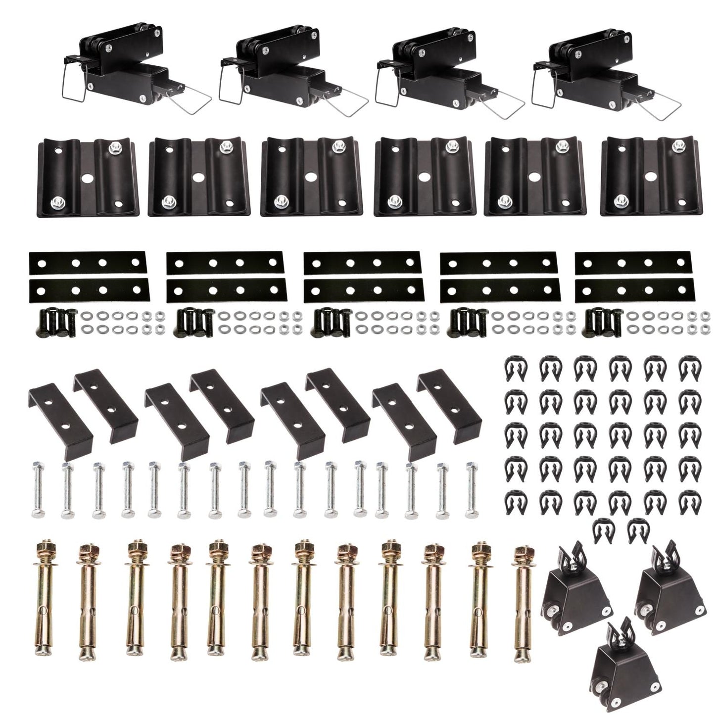 BOLLUMA Pantograph Ceiling Rail Accessories Set - Complete Kit