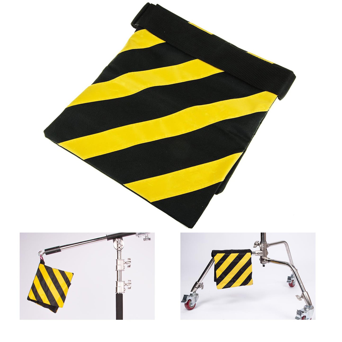 BOLLUMA Yellow Sand Bag with Steel Hook – Perfect for Stabilization