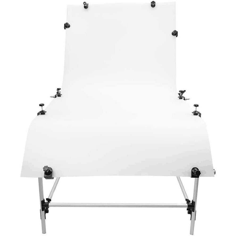 1m x 1.2m Product Shooting Table with 4 Coloured Backdrops