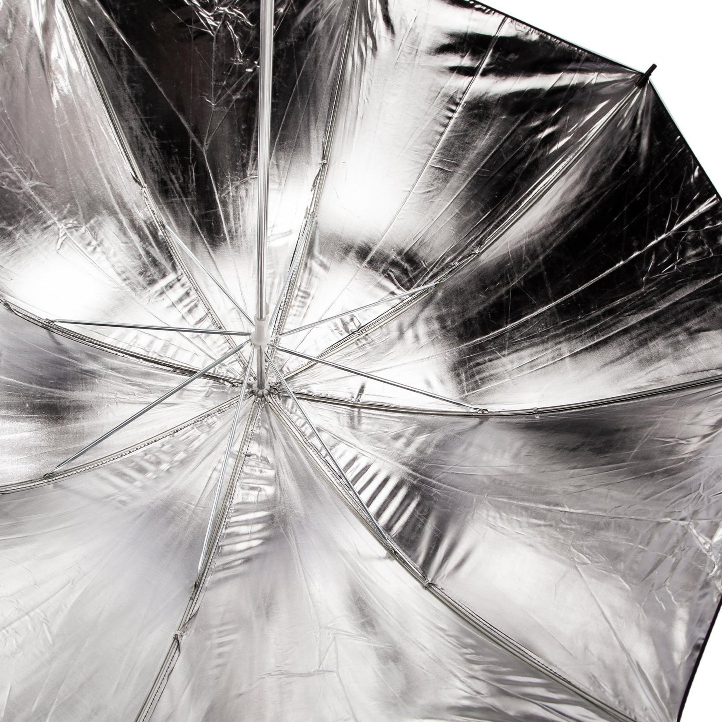 2x 33" (84cm) Professional Umbrella with Silver Reflector