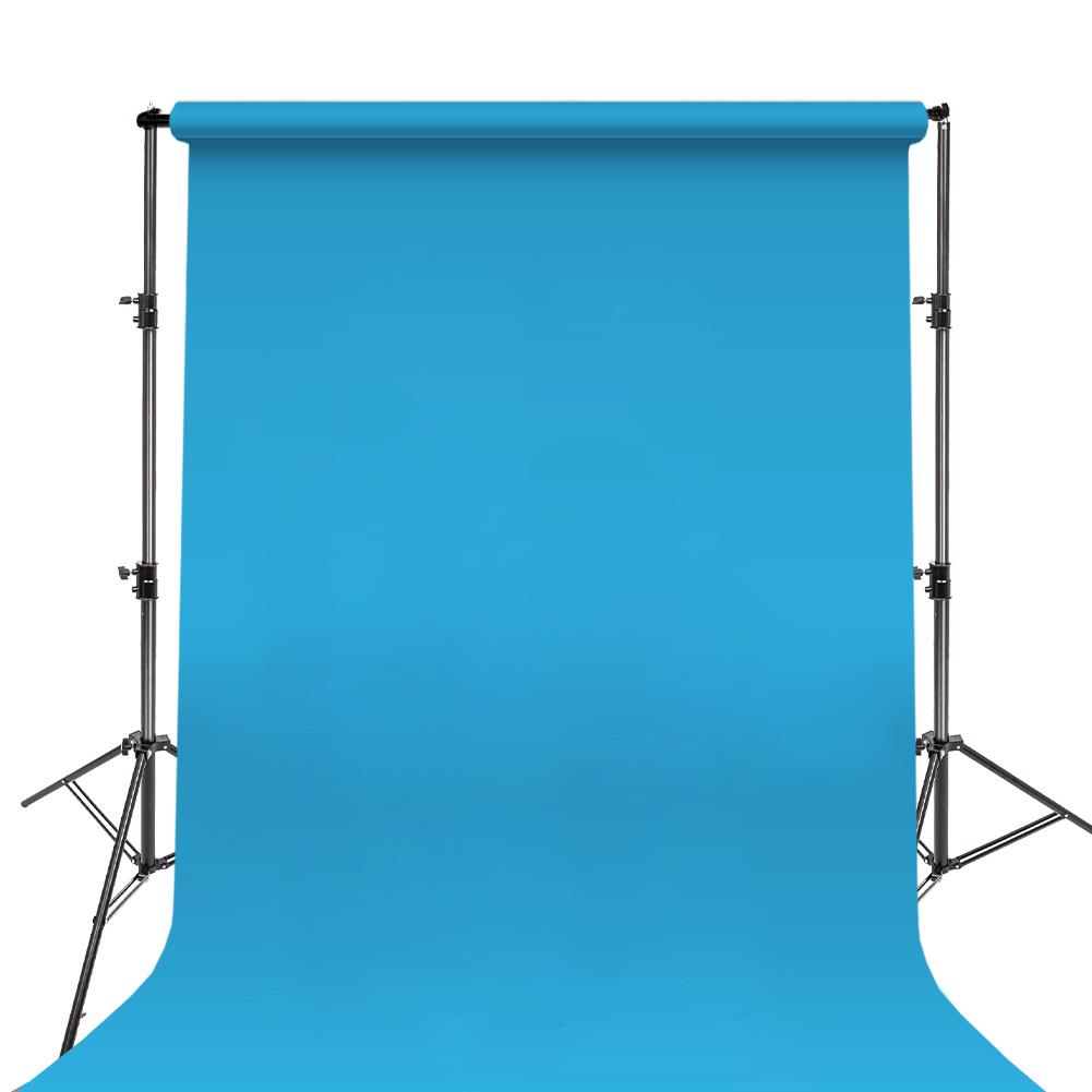 BOLLUMA Lagoon Paper Backdrop 2.7m x 10m and Stand Included