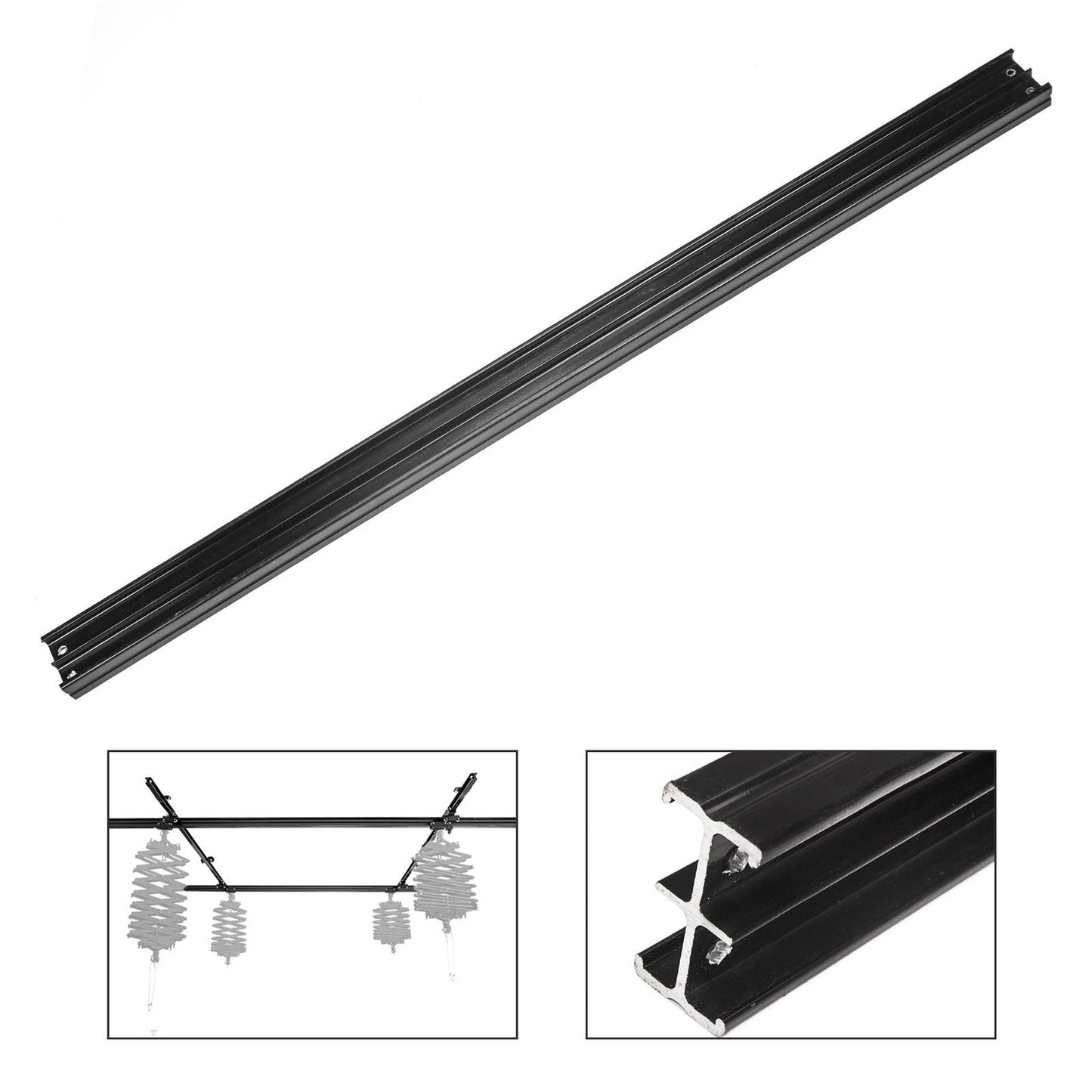 1.4m Pantograph Ceiling Rail Track System for Pantograph Pulley for Studio Photography Photo Video Lighting Spotlight