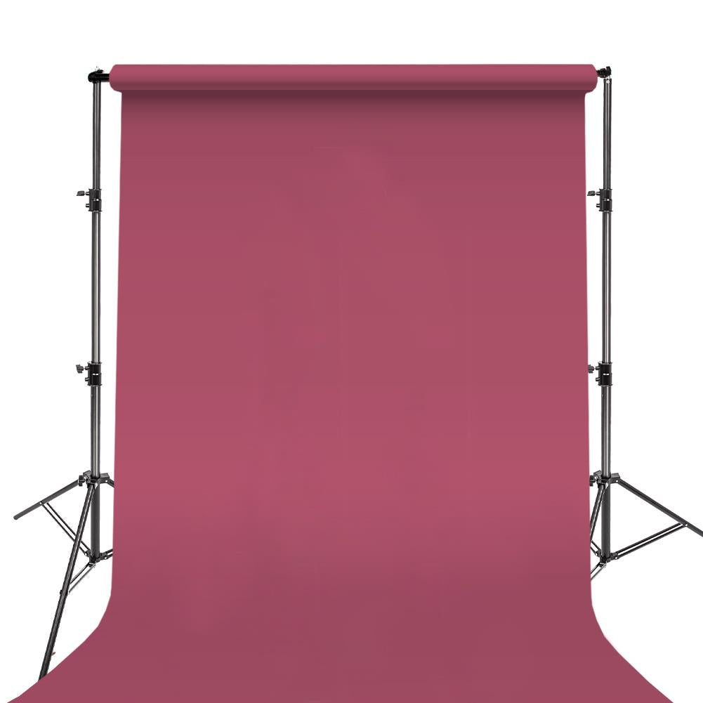 BOLLUMA Damson Paper Backdrop 2.7m x 10m and Stand Included