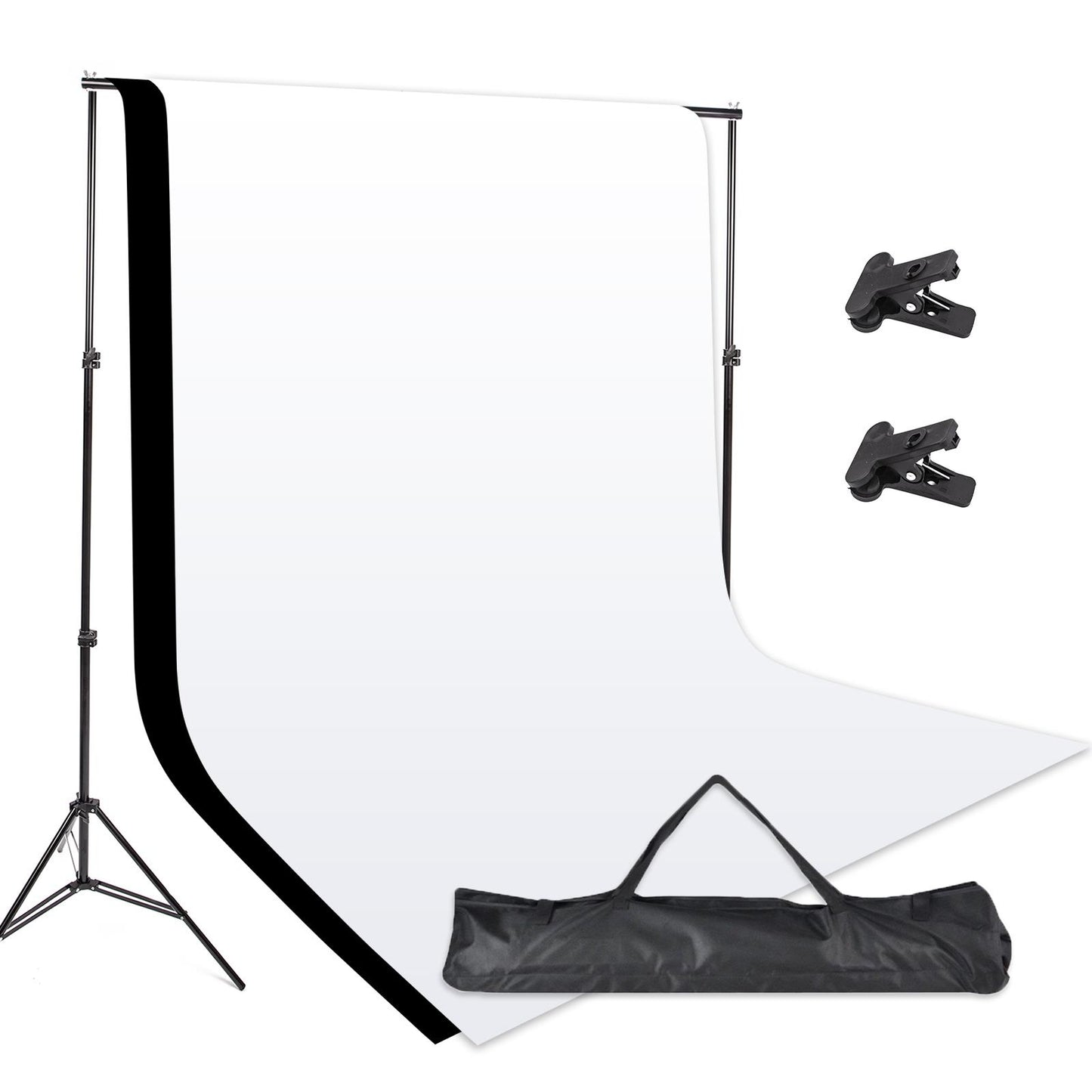Black and White Backdrop & Support System