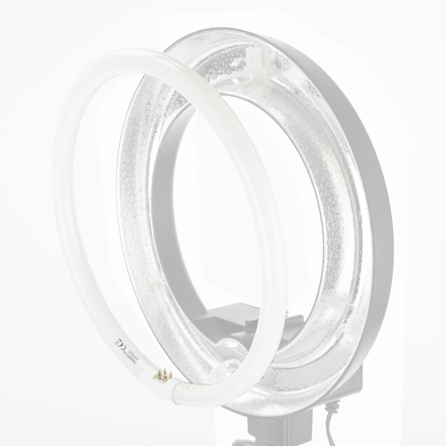 PYXEL STUDIO Fluorescent 12" Circular Ring Light Bulb Round Tube 40w 5500k Daylight Colour Temperature 4 Pin T6 Light Lamp Replacement Spare