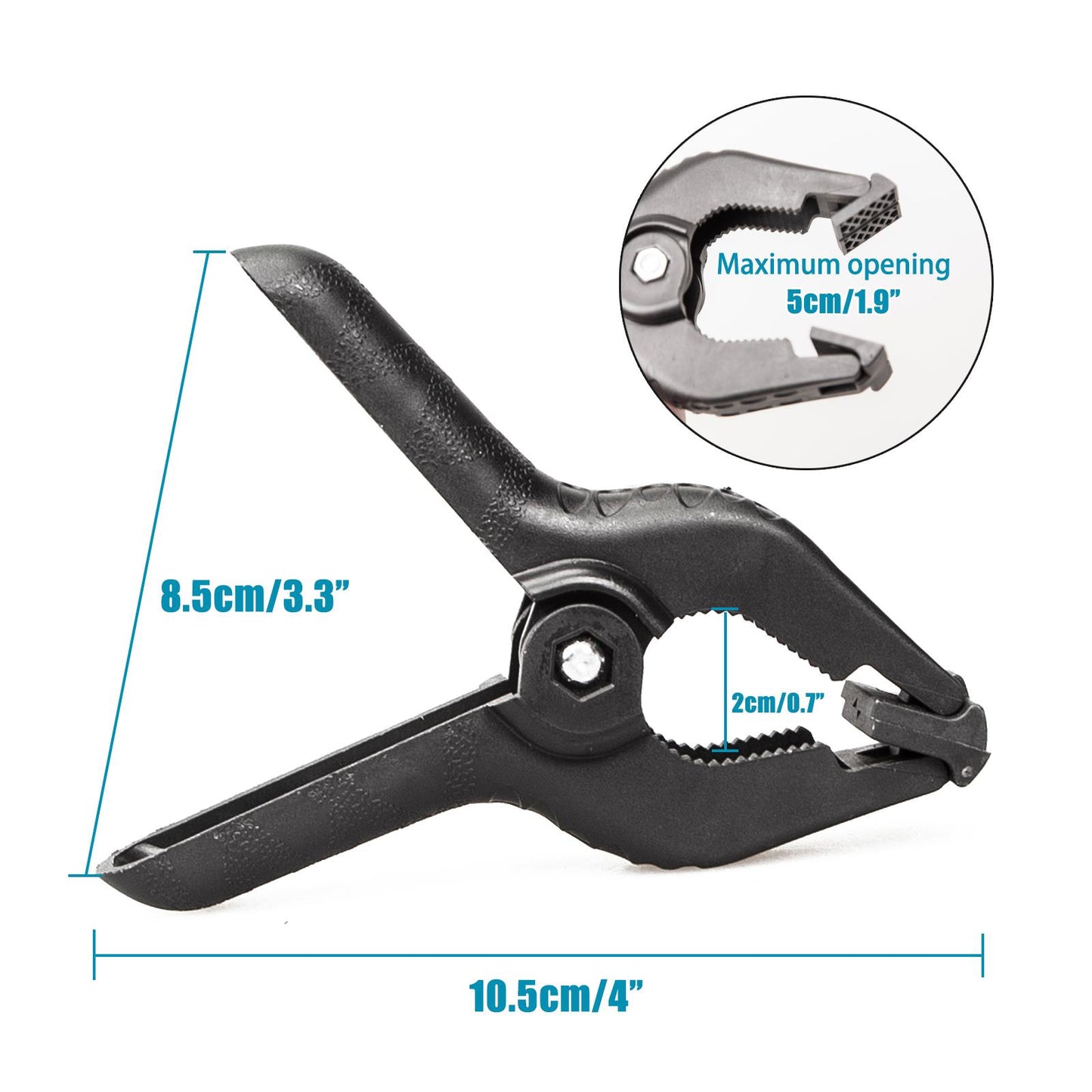 Heavy-Duty Spring Clamps x10