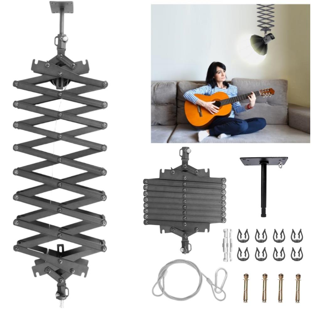 BOLLUMA Telescopic Light Wall Mount - Adjustable 43-200cm