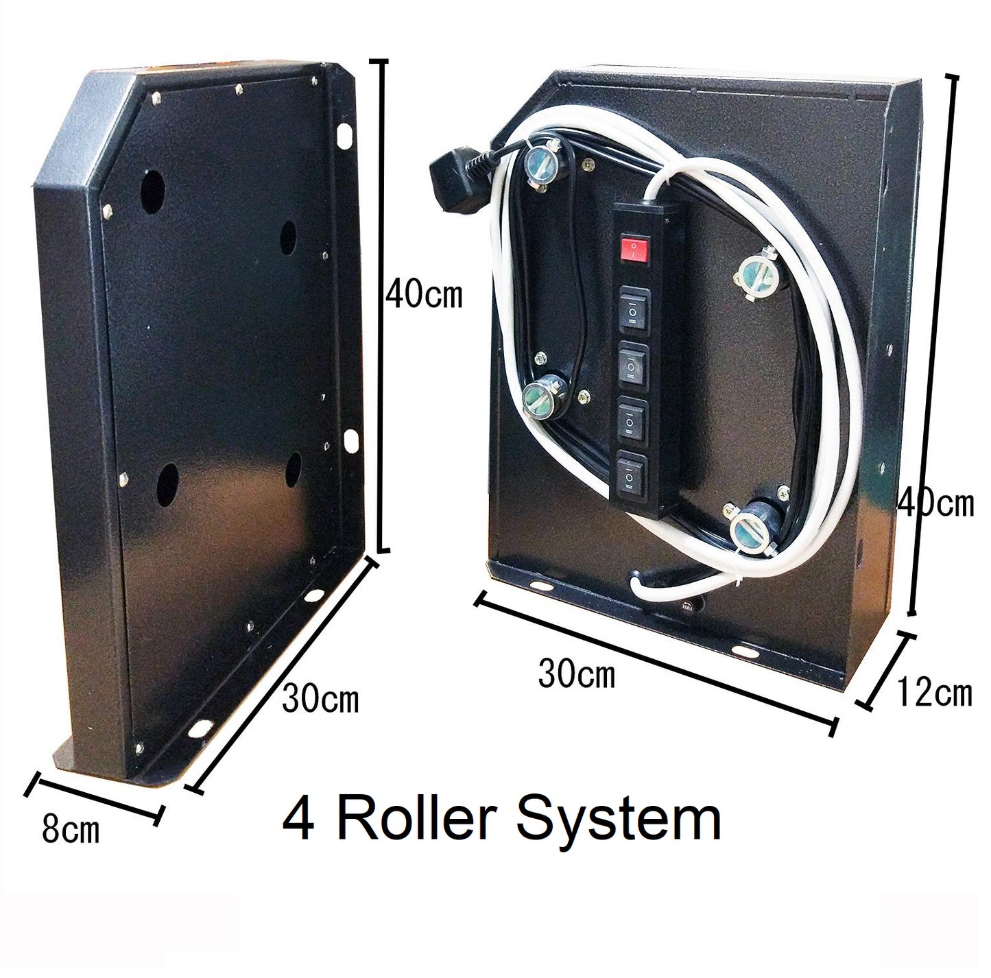 4 Roller Motorized Wired Remote Control Wall Ceiling Background Support System for Photography Paper Backdrop