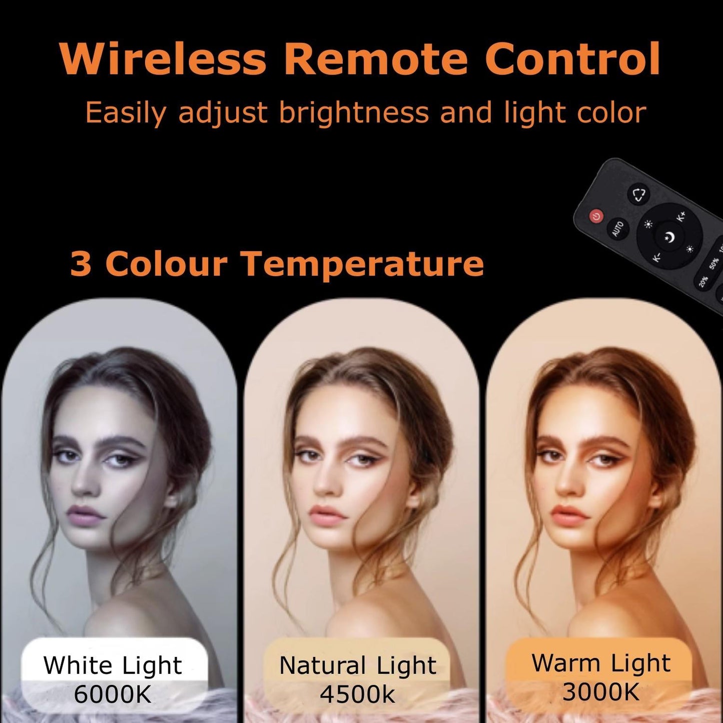 BOLLUMA Background Continuous Lighting Kit - Complete Setup