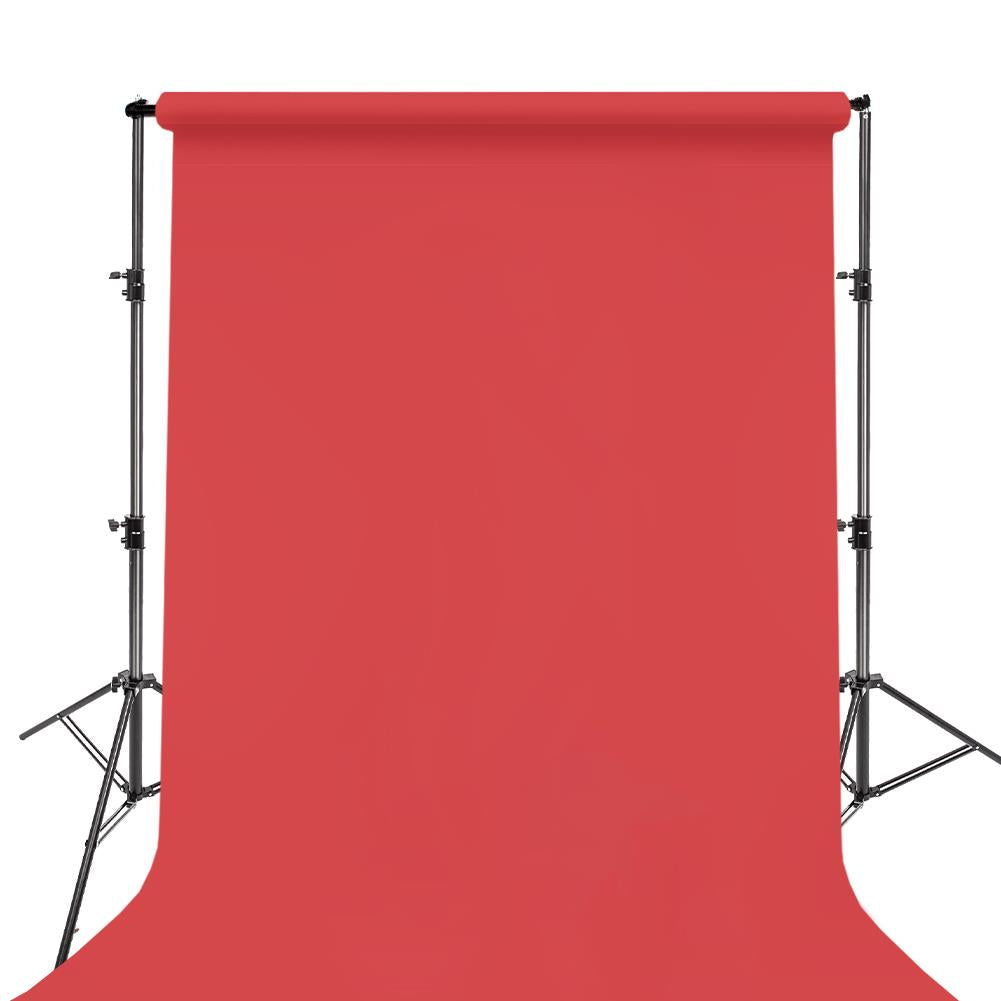 BOLLUMA Cherry Paper Backdrop 2.7m x 10m and Stand Included