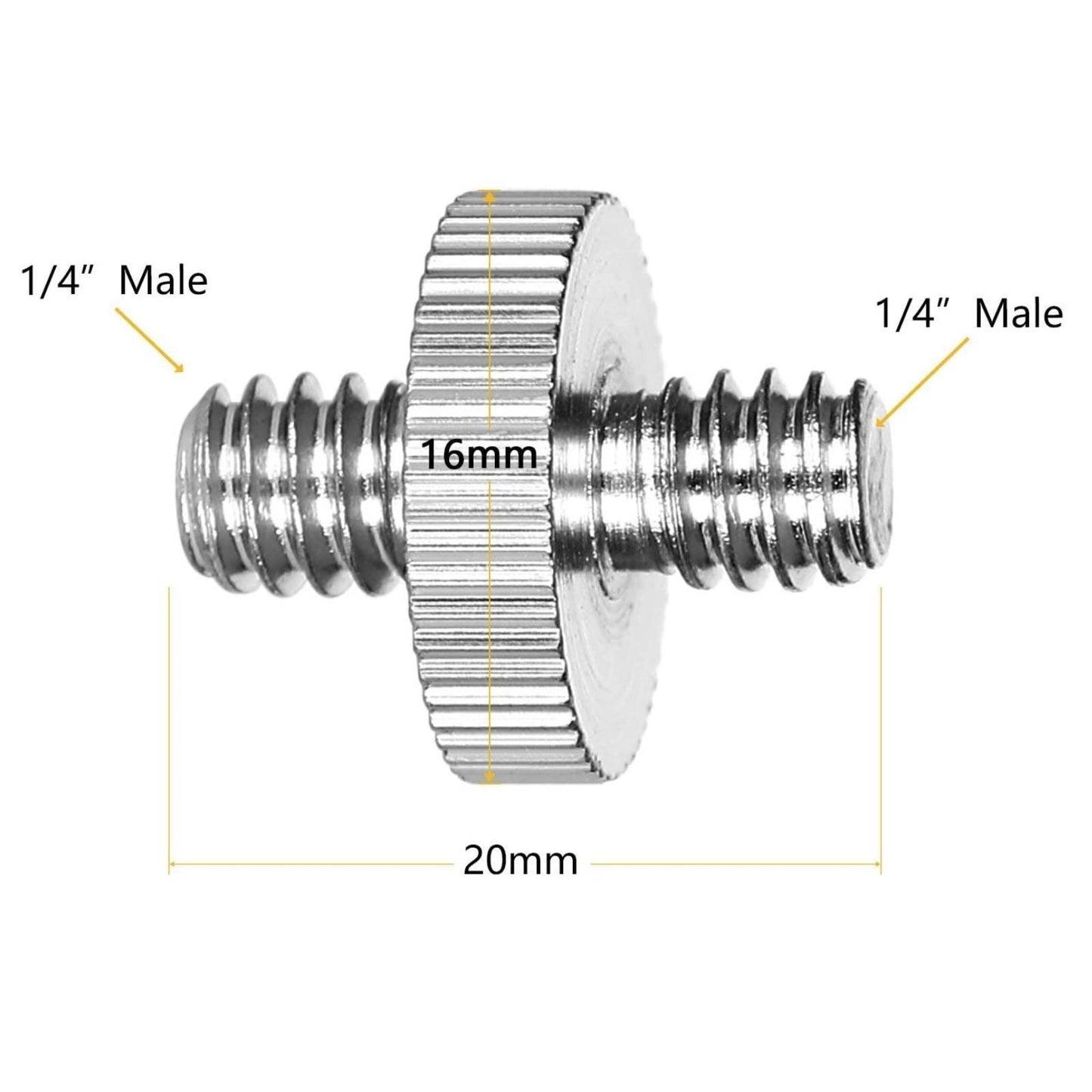 1/4" Male to 1/4" Male Adapter