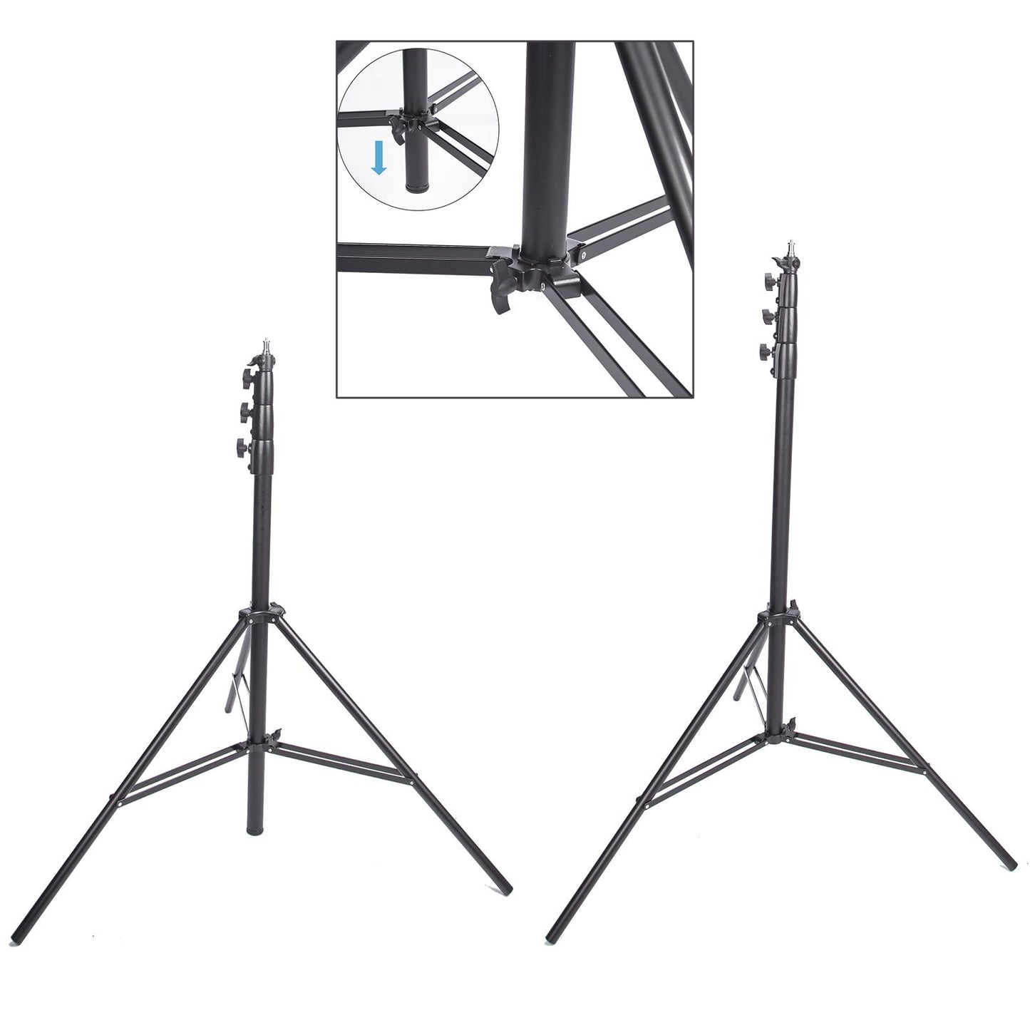2x 4m Air Cushioned Stand, Heavy Duty