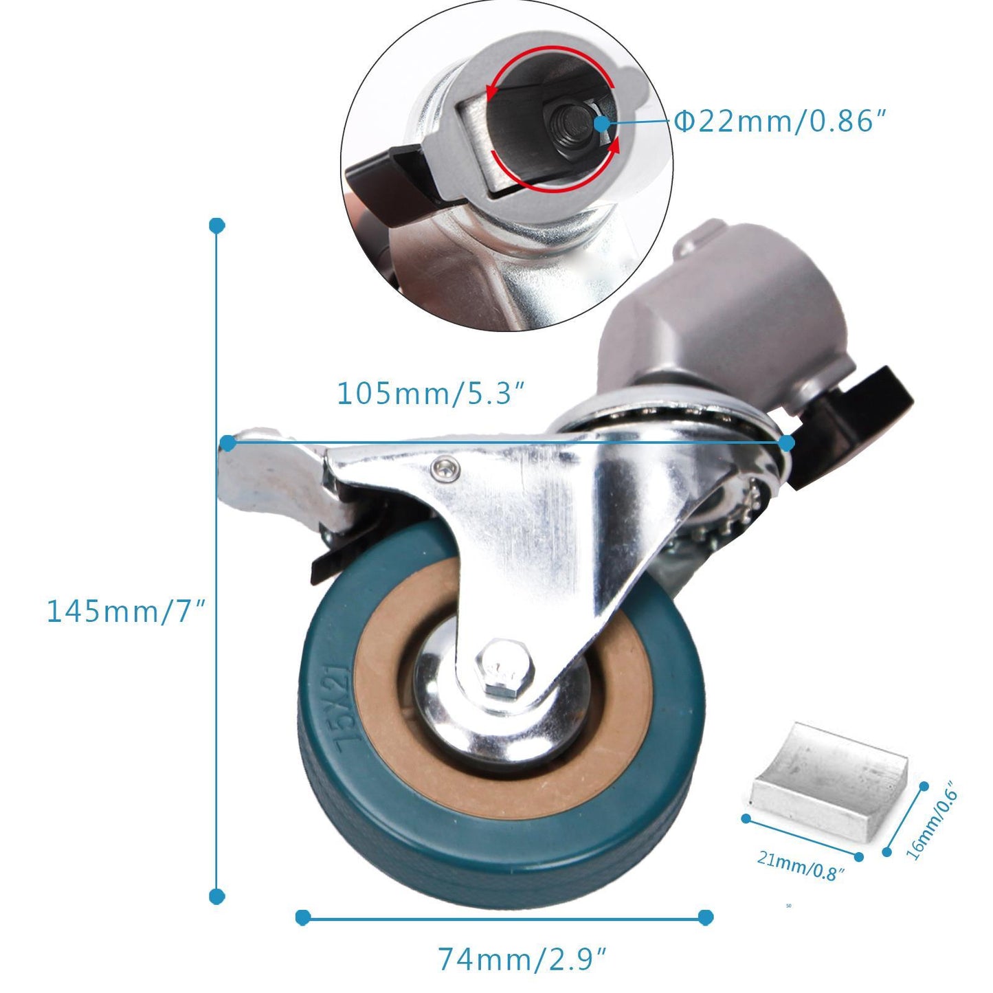 1000W Fresnel Tungsten Spotlights x2 & Spring Cushioned Stands, Wheels