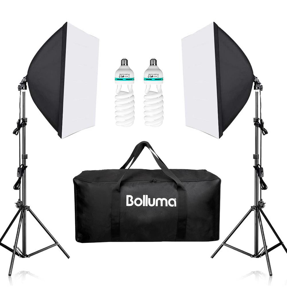 Continuous Lighting Softbox Kit 150W with Light Stand