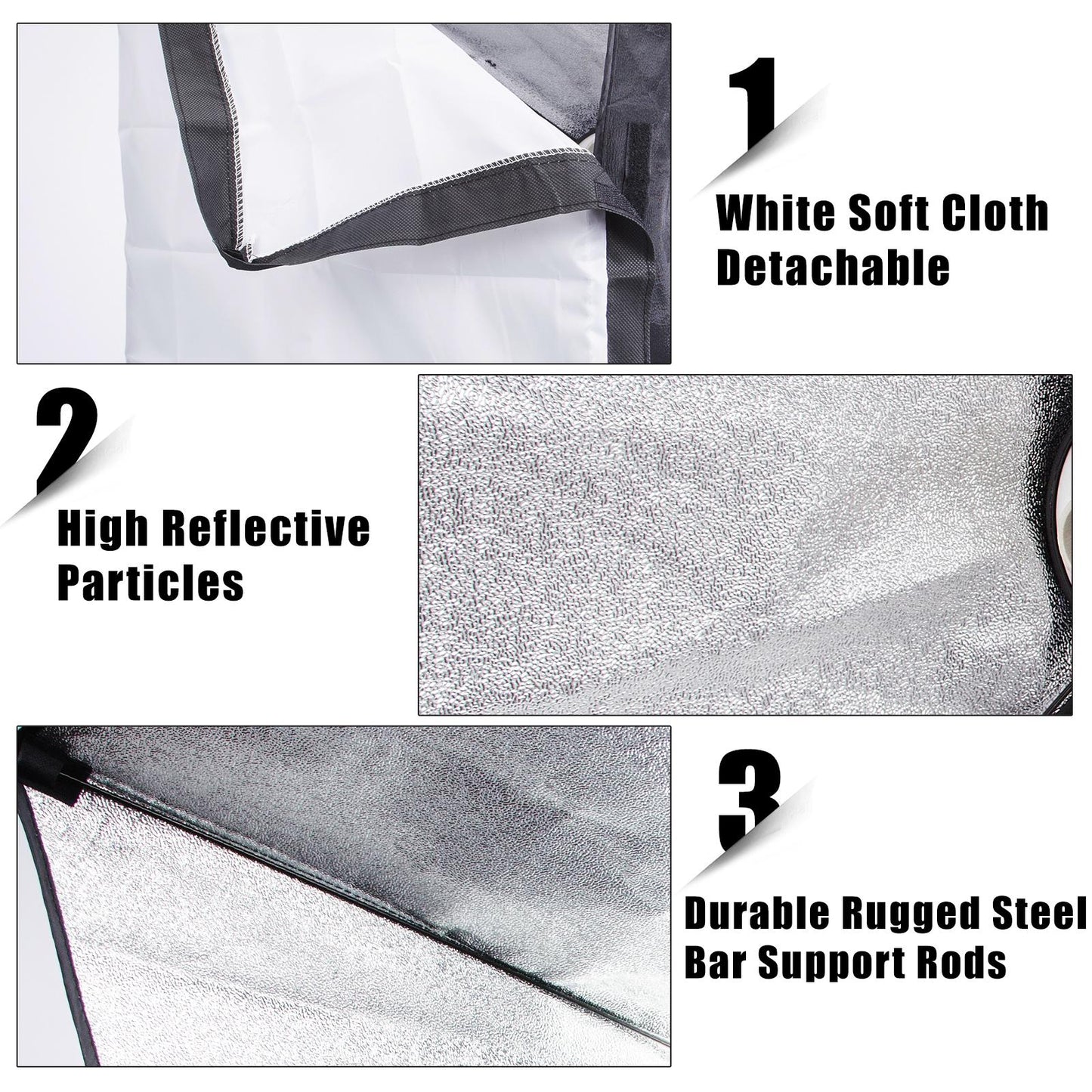 Continuous Lighting Softbox Kit 150W with Light Stand