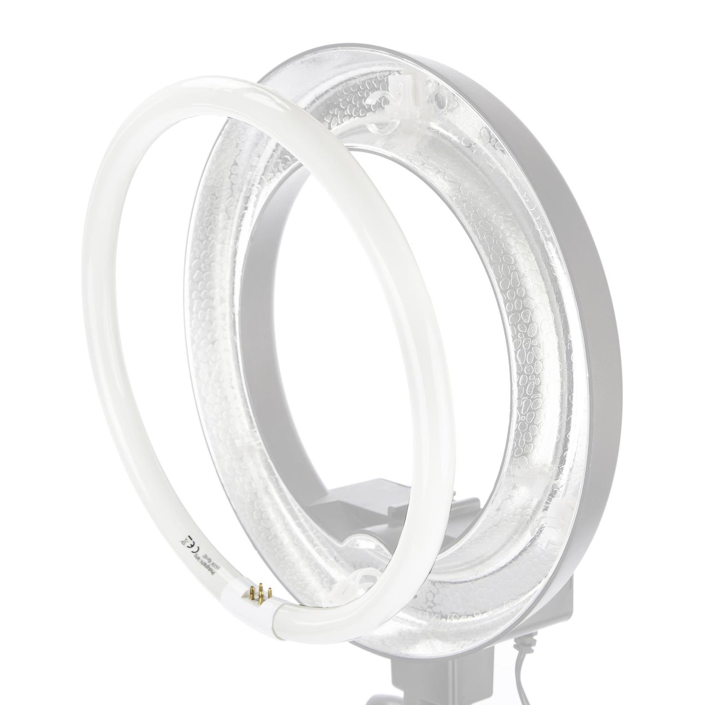 PYXEL STUDIO Fluorescent 12" Circular Ring Light Bulb Round Tube 40w 5500k Daylight Colour Temperature 4 Pin T6 Light Lamp Replacement Spare