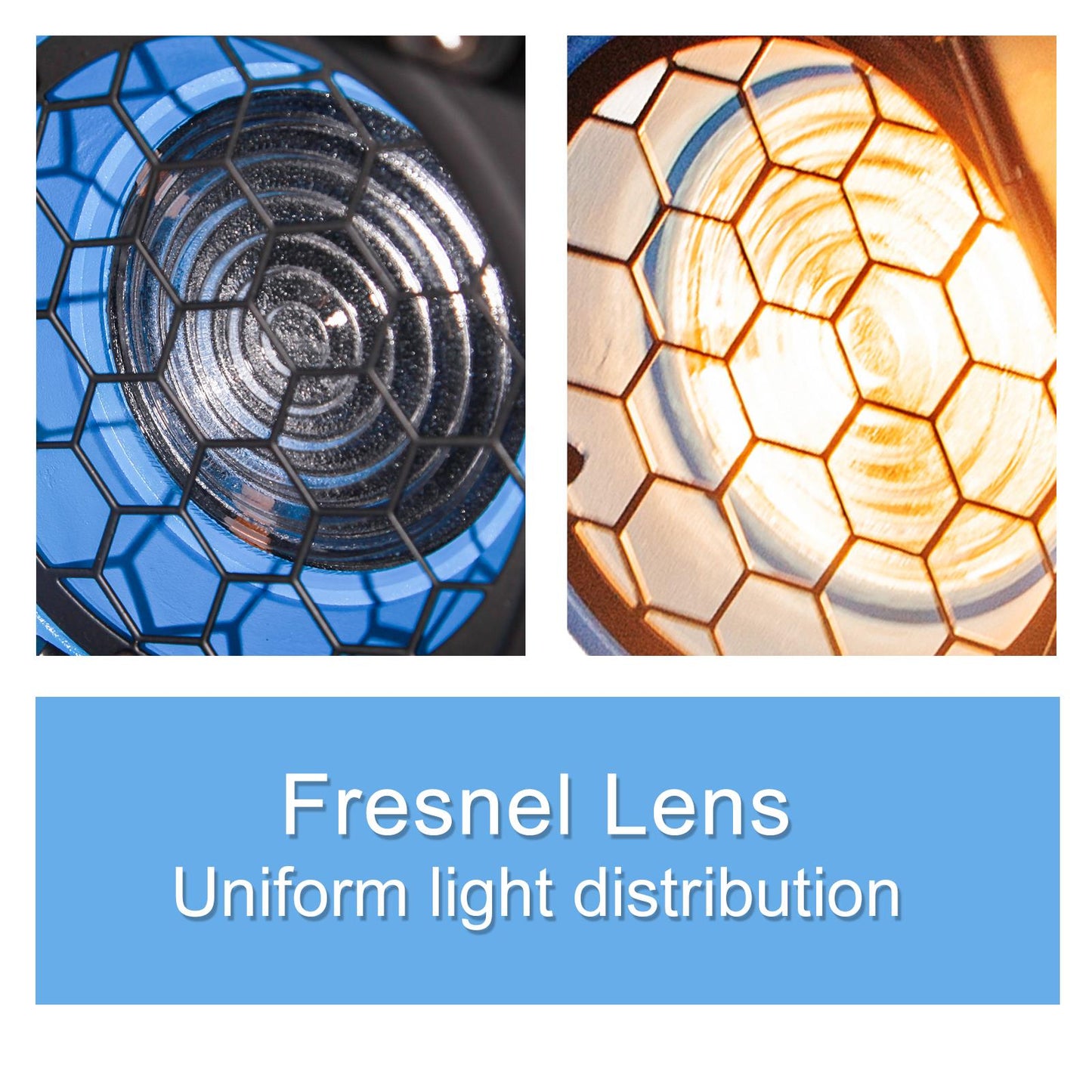 500W Fresnel Tungsten Spotlight & Stand