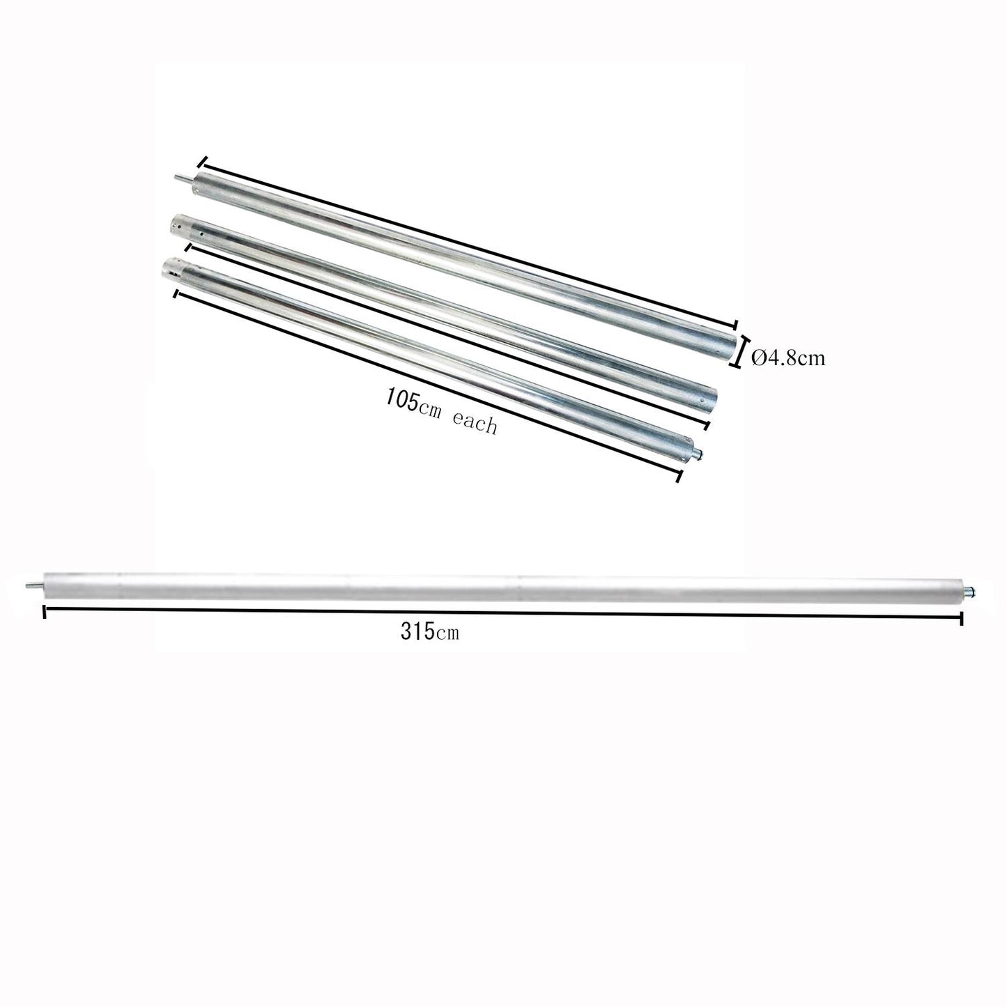 Pro 3 Roller Motorized Heavy-Duty Wall Ceiling Mount Background Support System for Photography Paper Backdrop