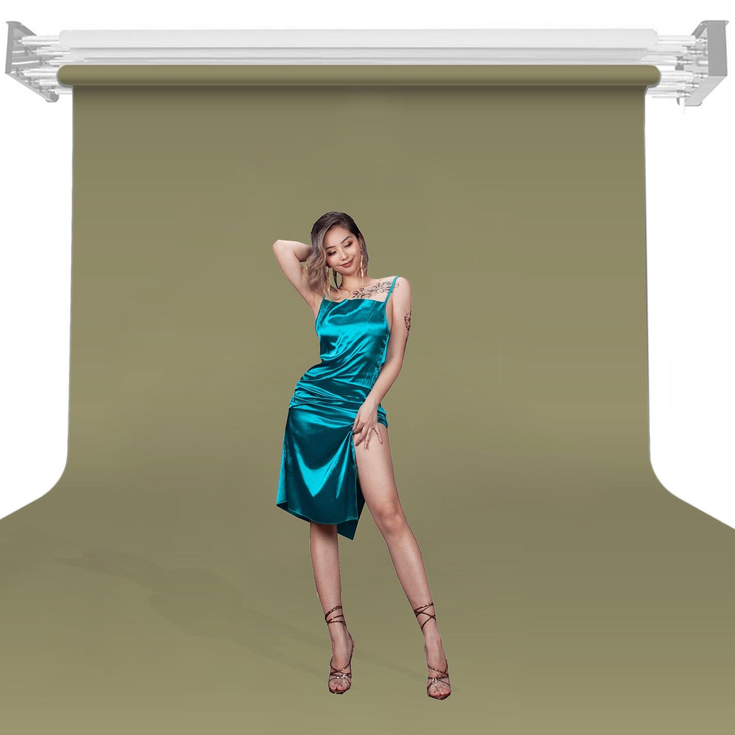 Seamless Paper Background, 10 - Leaf Green, 2.72 x 10m