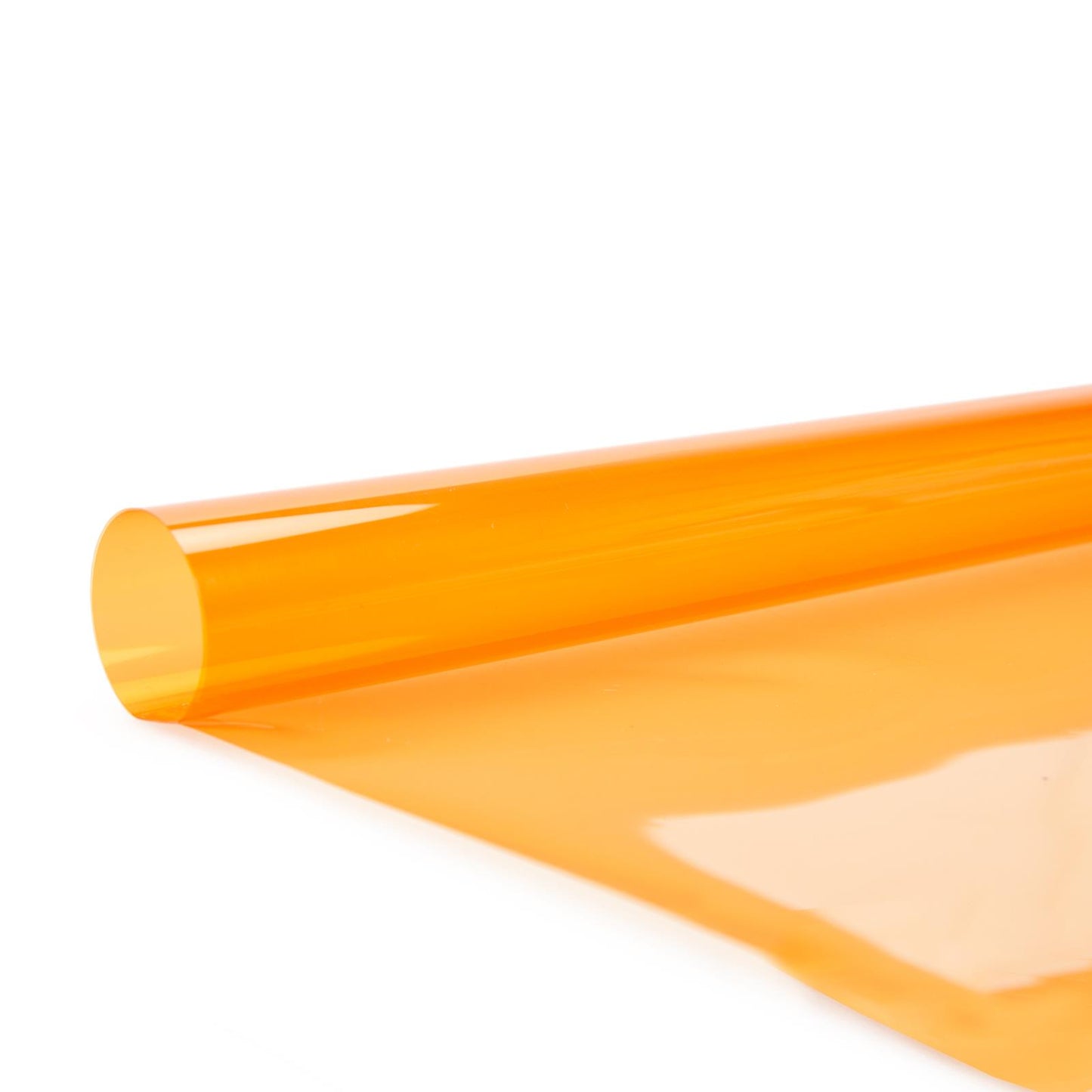 Orange Lighting Gel Filter Transparent Color Correction 1/2 CTO Coloured Lighting Sheet Craft for 800W Red Head Light Strobe Spotlight Flash Photography Photo Studio Wratten Filter, 50x40cm