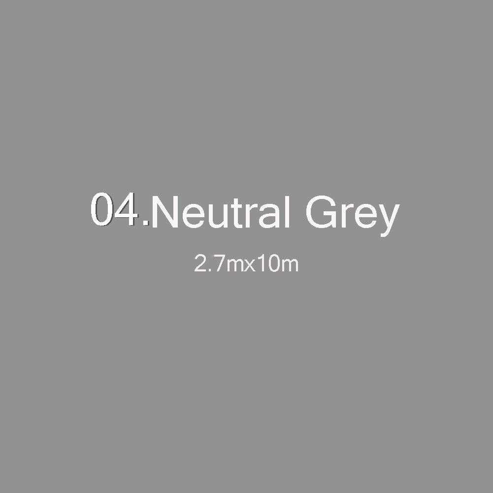 BOLLUMA 2.72x10M Paper Backdrops – Grey, White, Green, Black Rolls