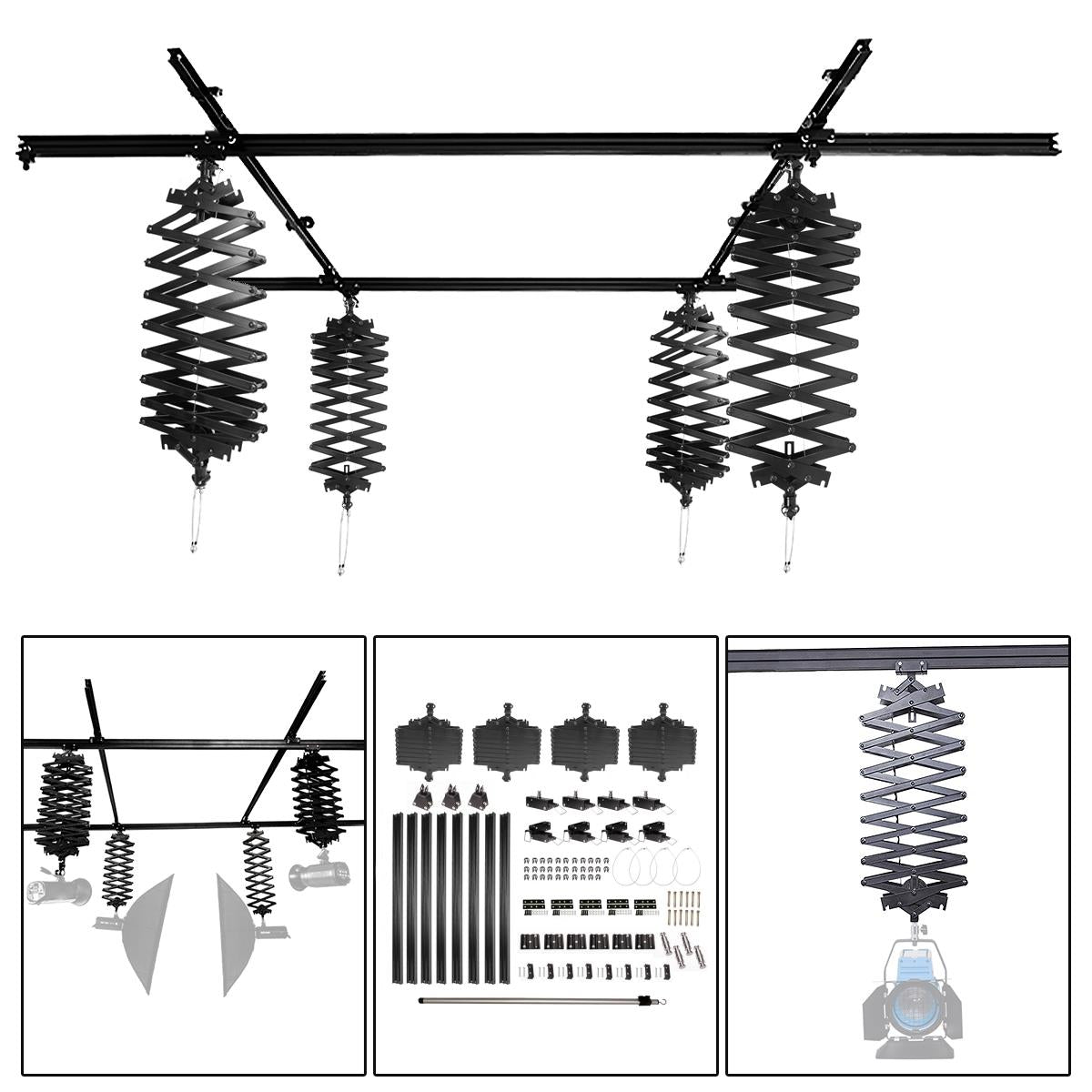Complete Pantograph Ceiling Rail System