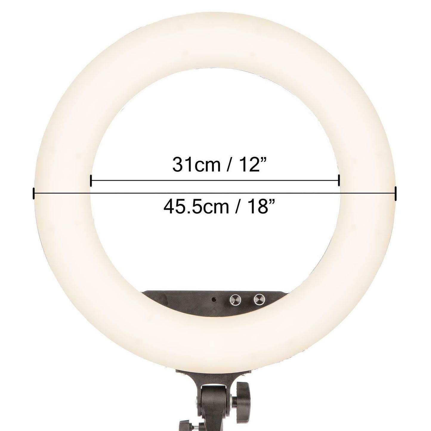 LED Ring Light 18" Camera Selfie Ring Light Kit, Dimmable 48W Ultra Bright Photography Light with Mirror Phone Mount Wireless Remote Carry Bag, for Live Streaming Makeup YouTube Video TikTok Vlogging