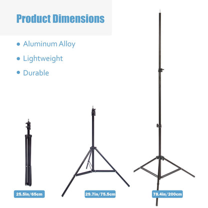 Aluminium Light Stand, 2m