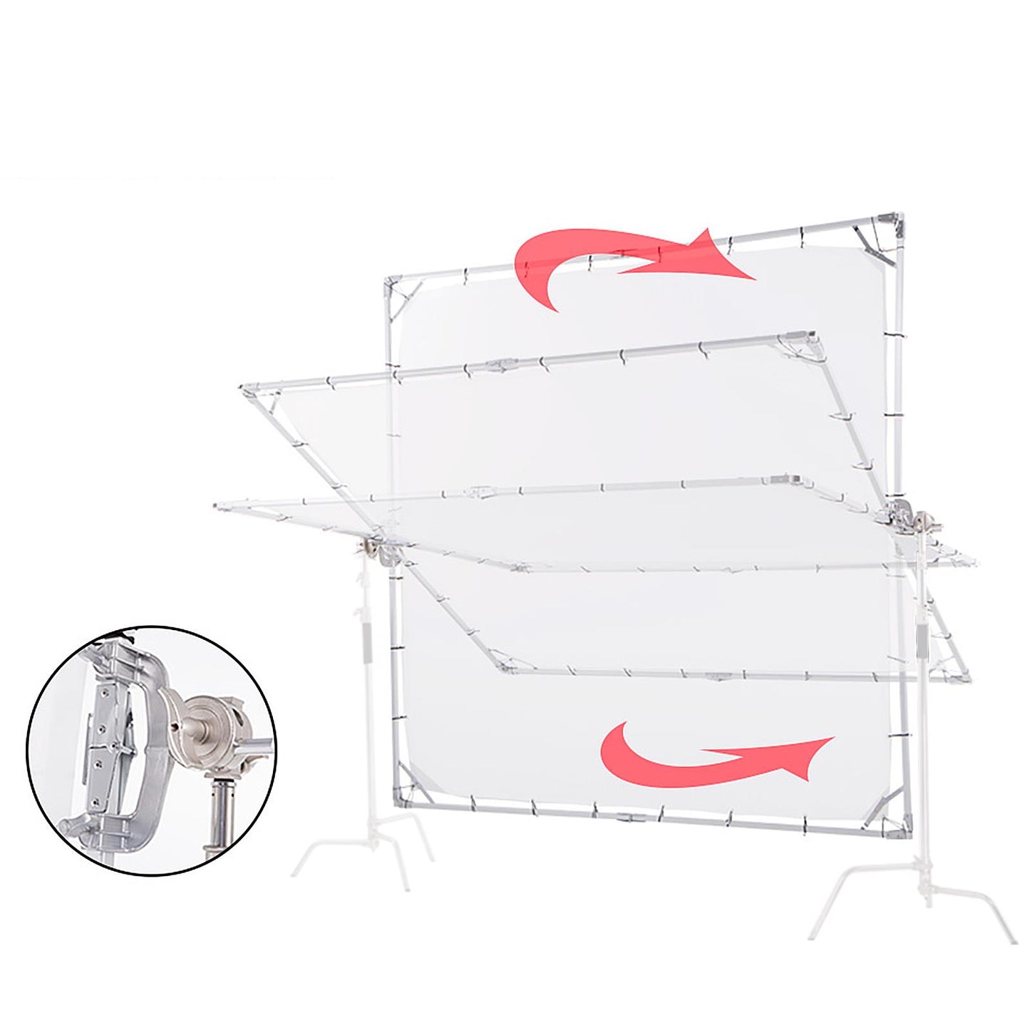 8x8ft Sun Scrim Light Diffuser