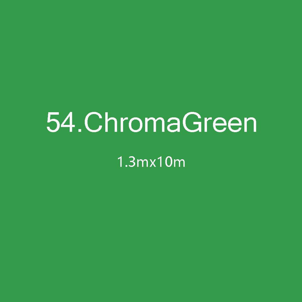 Seamless Paper Background, 54 - Chroma Green, 1.35 x 10m