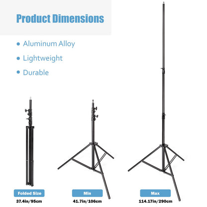 3x 50W LED Fresnel Spotlight with Stands and Fly Case