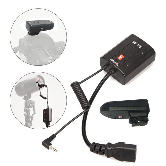 4 Channel Wireless Studio Flash Trigger Fm (Transmitter + Receiver) Set For DSLR