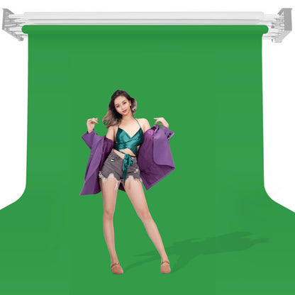 BOLLUMA Seamless Paper Background, 54 - Chroma Green, 2.72 x 10m