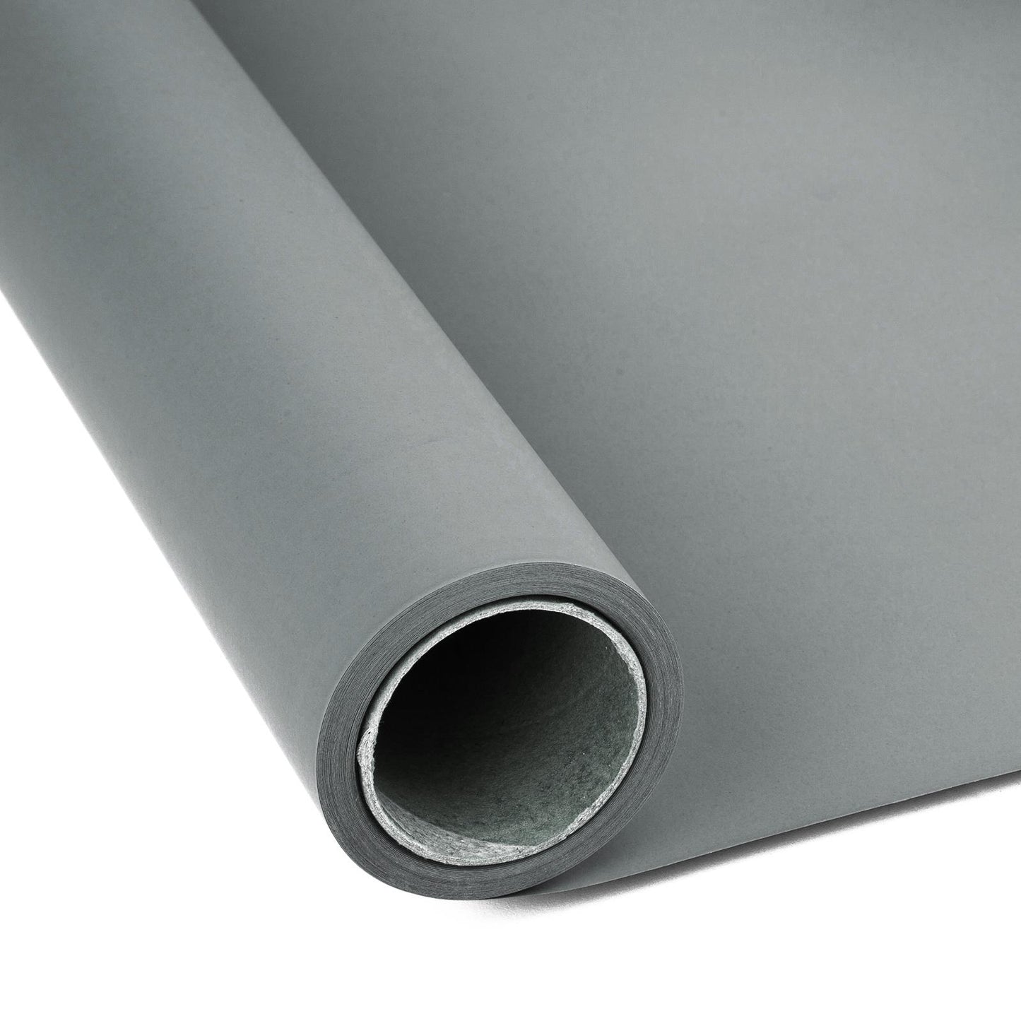 BOLLUMA Cloud Grey Paper Backdrop 1.35m x 10m and Stand Included