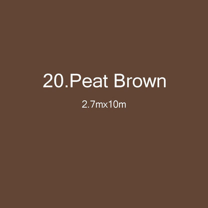 BOLLUMA Peat Brown Paper Backdrop 2.7m x 10m and Stand Included