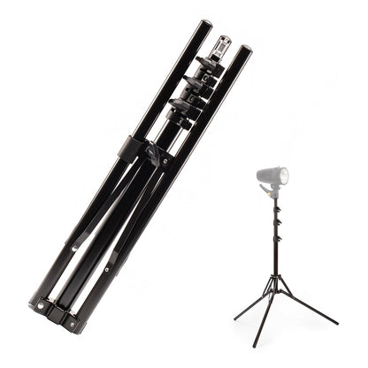 Reverse Foldable Ultra-Portable 1.8m Light Stand