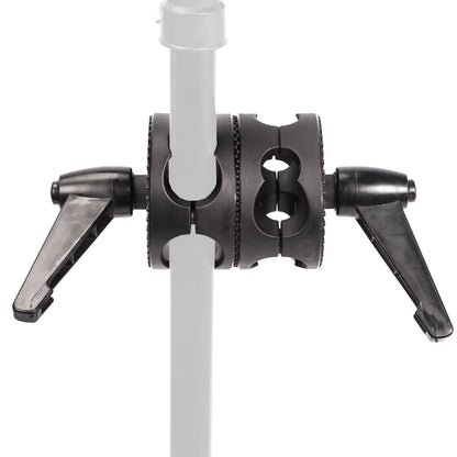 Dual Swivel Grip Head for Boom Arms