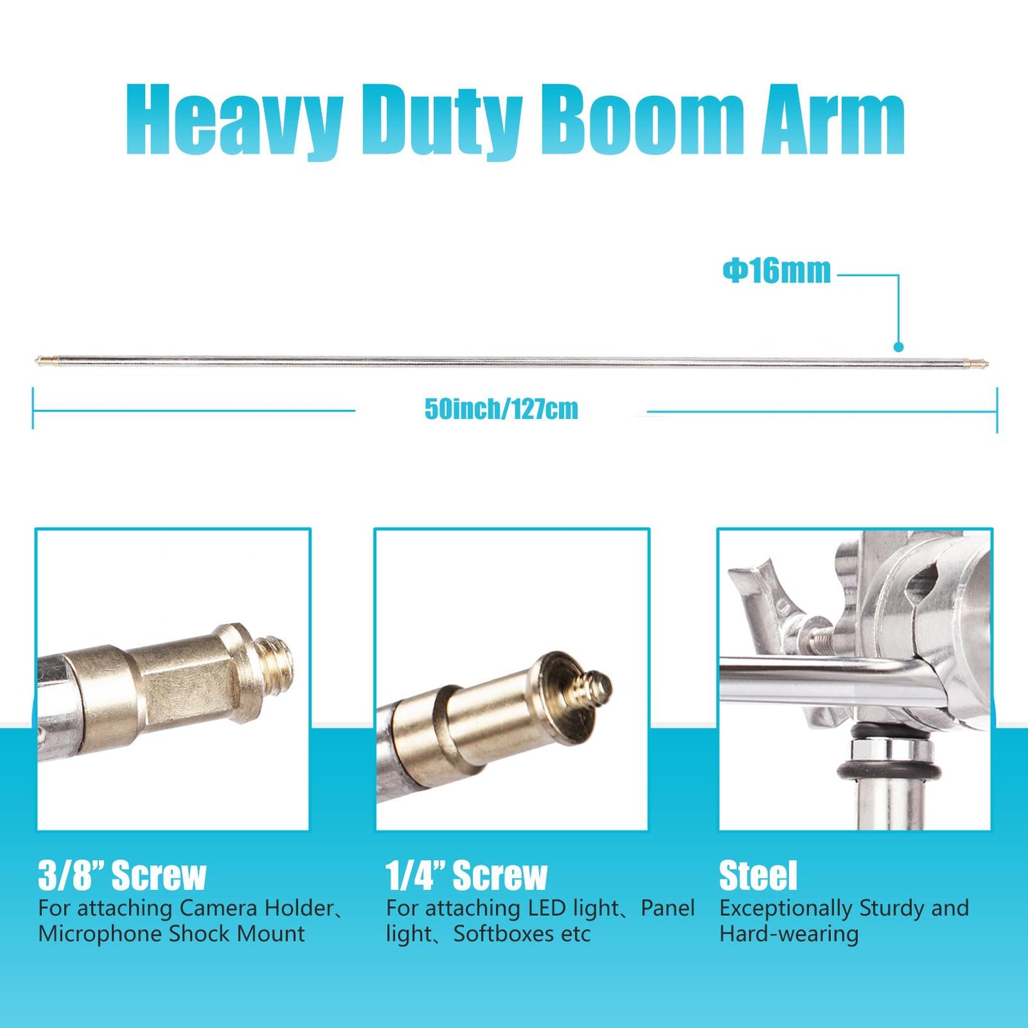 Sliding Leg Super Heavy Duty C-Stand