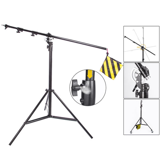 2in1 Light Stand & Boom Arm, 480cm