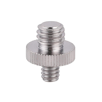 1/4" Male to 3/8" Male Double Ended Screw Adapter Male Thread Screw Adapter for Camera Tripod, 4 Packs