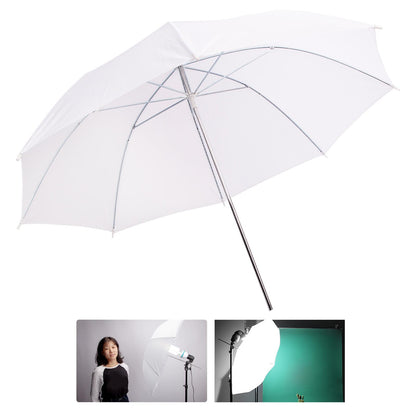 Continuous Dual Lighting Kit 150W with White Umbrellas and Stands