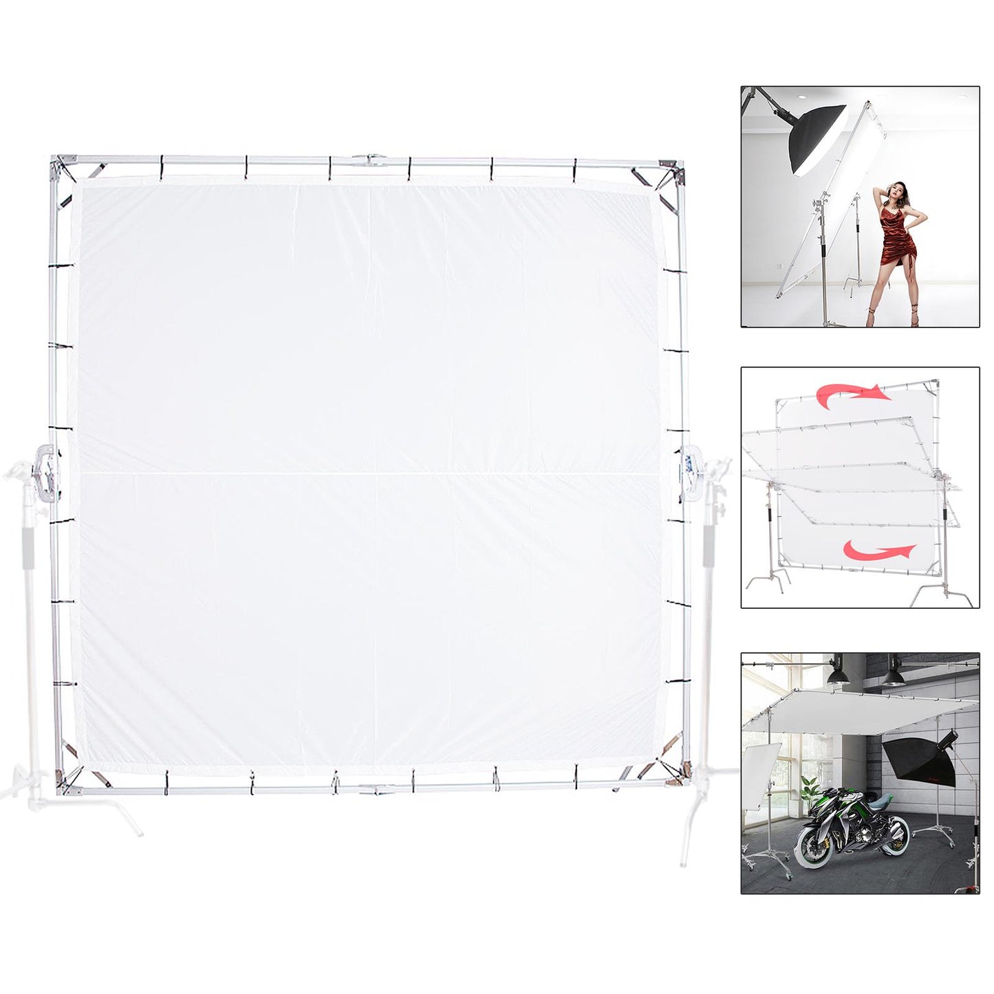 8x8ft Sun Scrim Light Diffuser