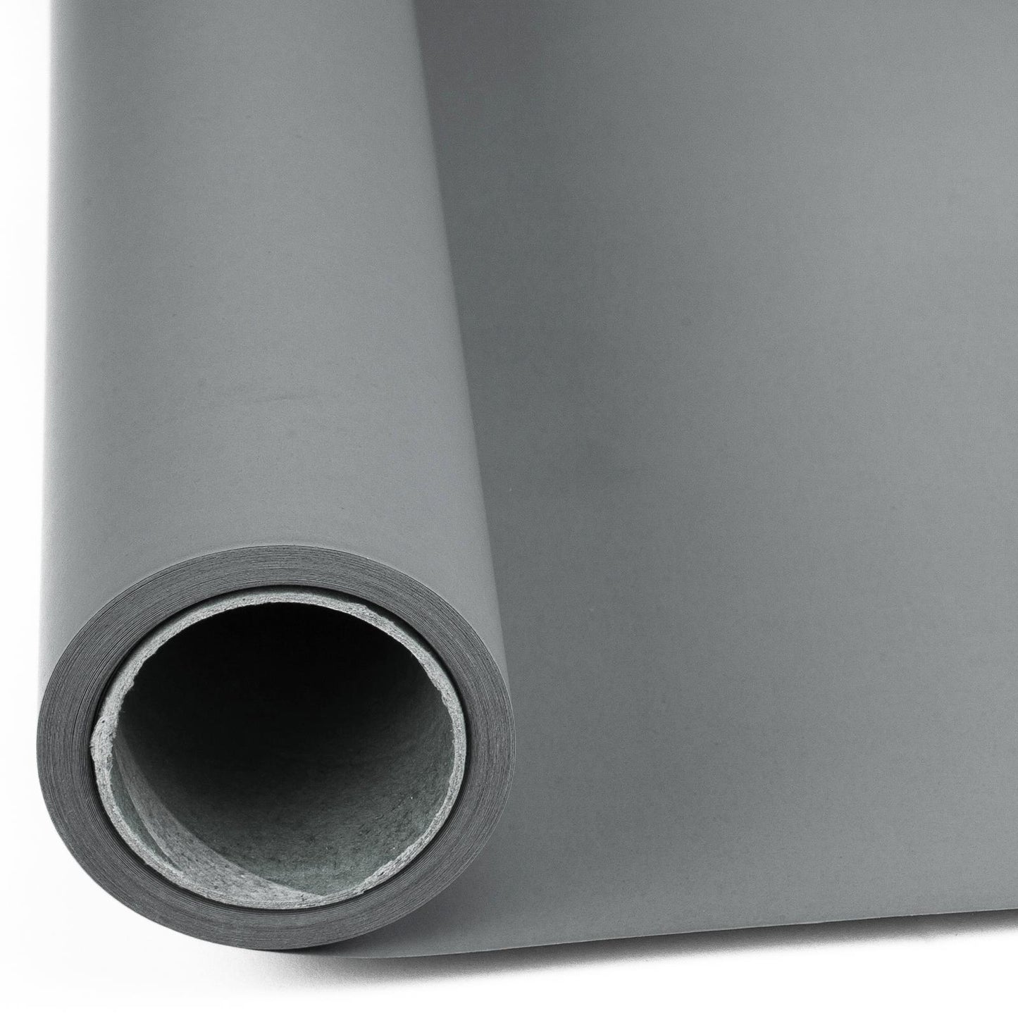 BOLLUMA Cloud Grey Paper Backdrop 1.35m x 10m and Stand Included