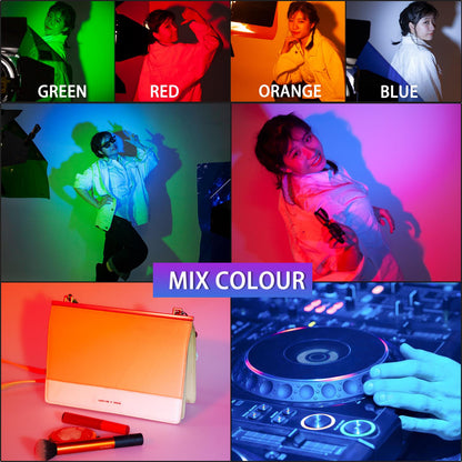 5 Colour Correction Gels, 5 Colors, 50x40cm